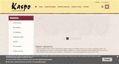 Desktop Screenshot of kaspopv.cz